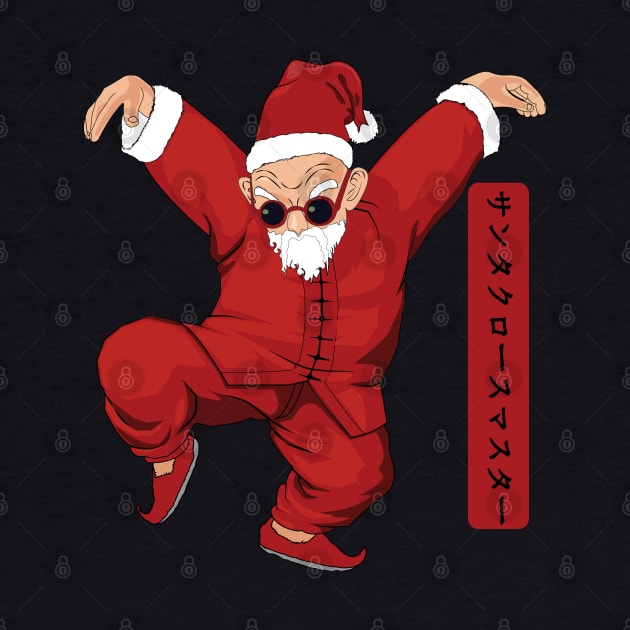 Master Kung Fu Santa Claus by rashiddidou